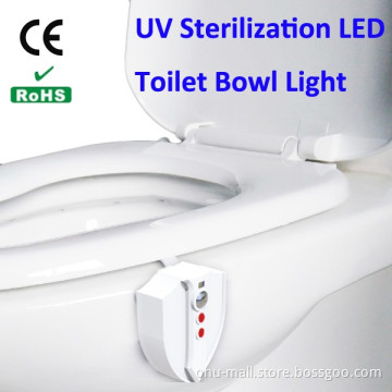 100% Waterproof LED Toilet Bowl Night Light Motion Sensor Lights